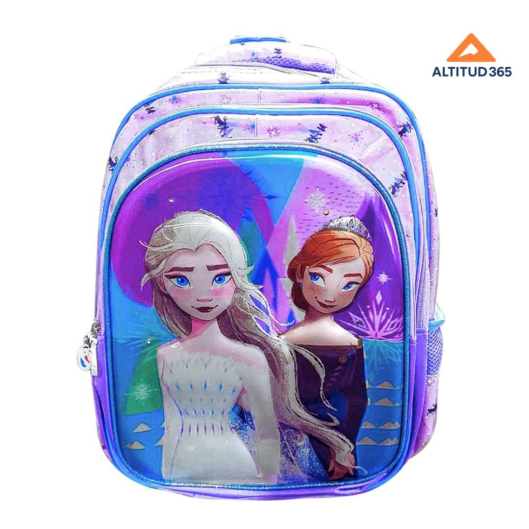 MOCHILA NIÑA DISNEY ORIGINAL 3D Y LUCES