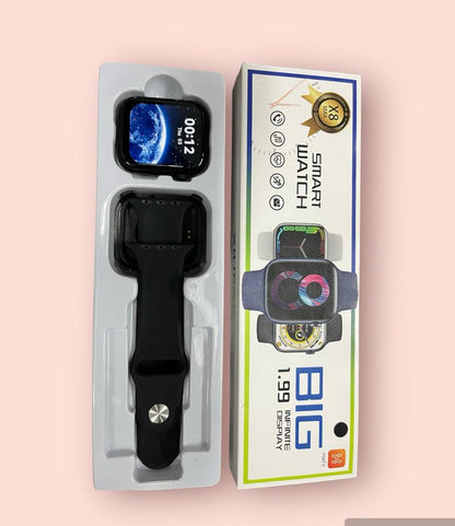 Smartwatch X8 Max Bluetooth con Monitor de Salud y Notificaciones