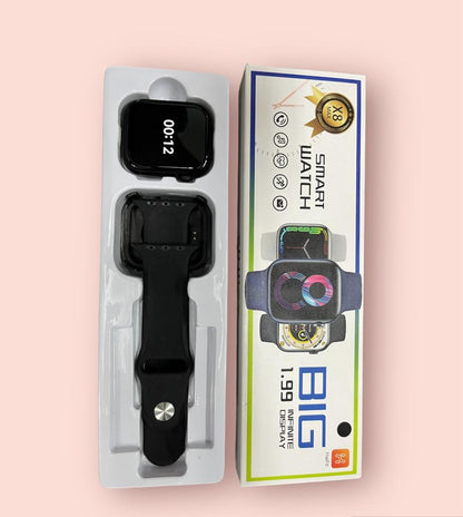 Smartwatch X8 Max Bluetooth con Monitor de Salud y Notificaciones