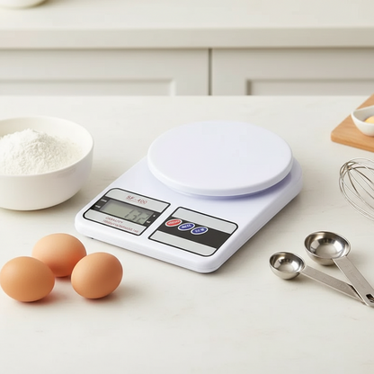 Balanza Digital Gramera de Cocina con Pantalla LCD y Función TARA