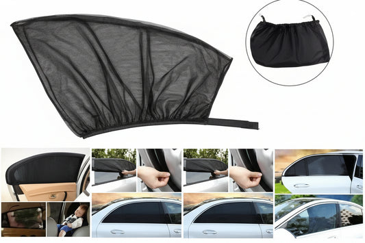 Malla Parasolar para Ventanas de Auto con Protección UV