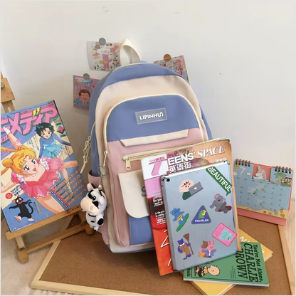 Mochila Trendy Estilo Coreano – Porta Laptop