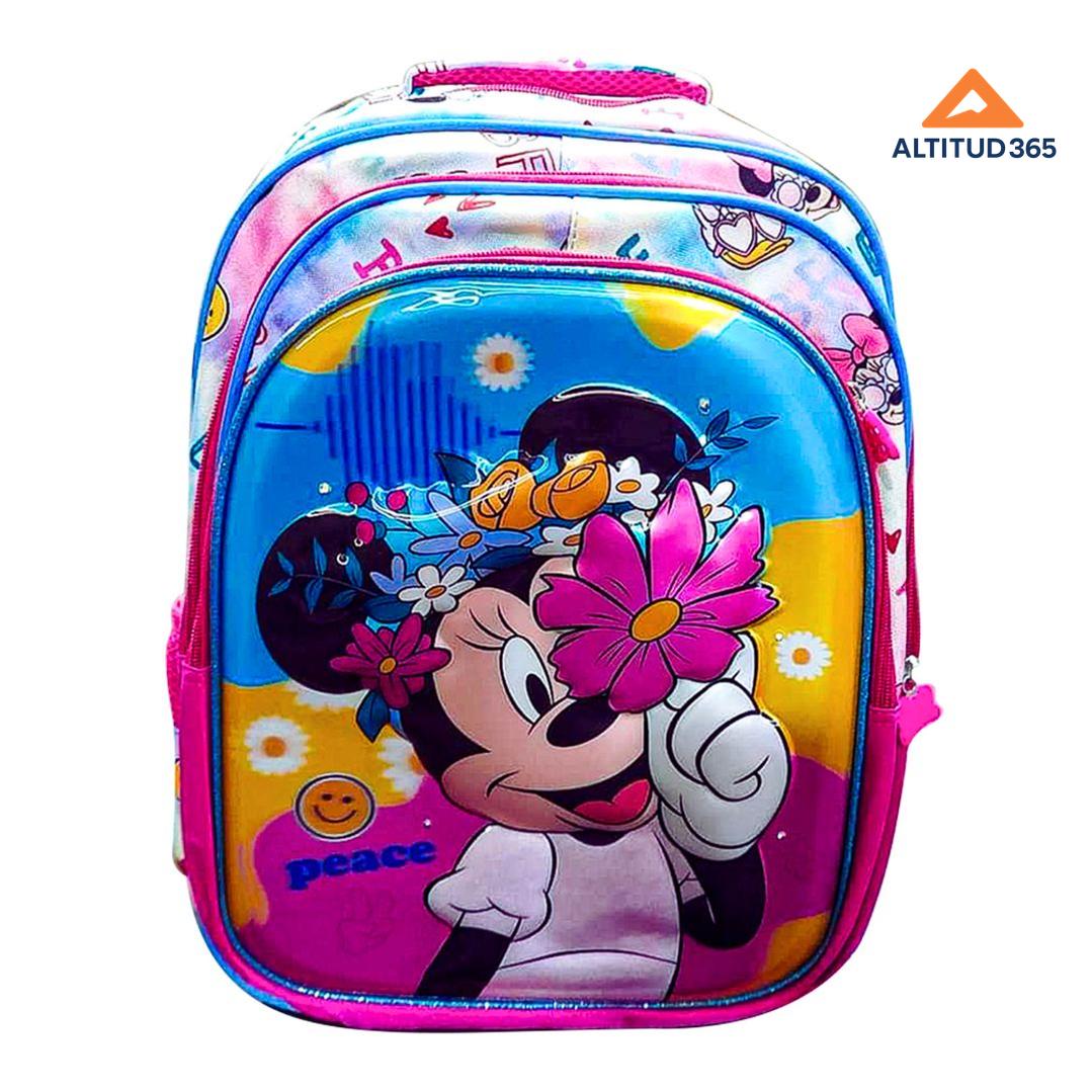 MOCHILA NIÑA DISNEY ORIGINAL 3D Y LUCES