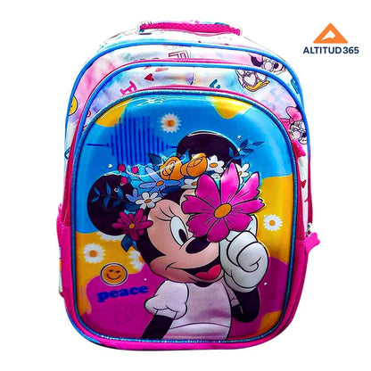 MOCHILA NIÑA DISNEY ORIGINAL 3D Y LUCES