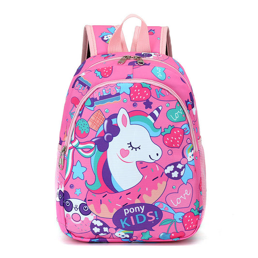 Mochila Escolar A4 Multidiseño para Niña
