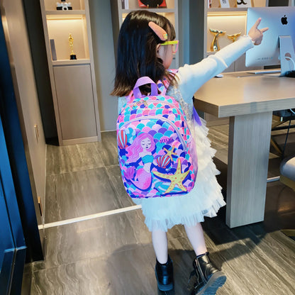 Mochila Escolar A4 Multidiseño para Niña