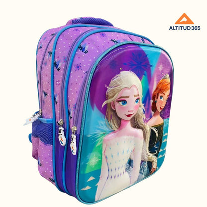 MOCHILA NIÑA DISNEY ORIGINAL 3D Y LUCES
