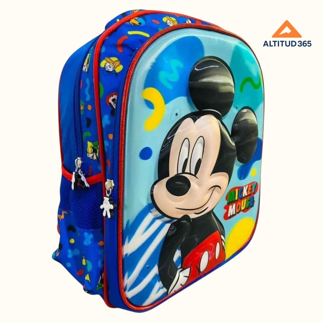 MOCHILA NIÑO DISNEY ORIGINAL 3D Y LUCES