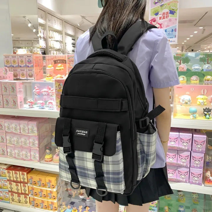 MOCHILA ESTILO JAPONES TAMAÑO OFICIO