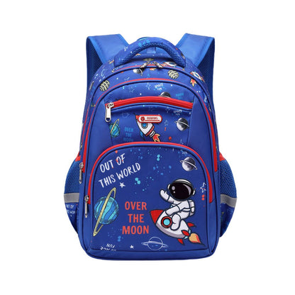 Mochila Escolar Espacial – Oficio Multibolsillos