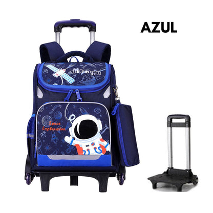 MOCHILA ASTRONAUTA OFICIO CON 2 RUEDAS
