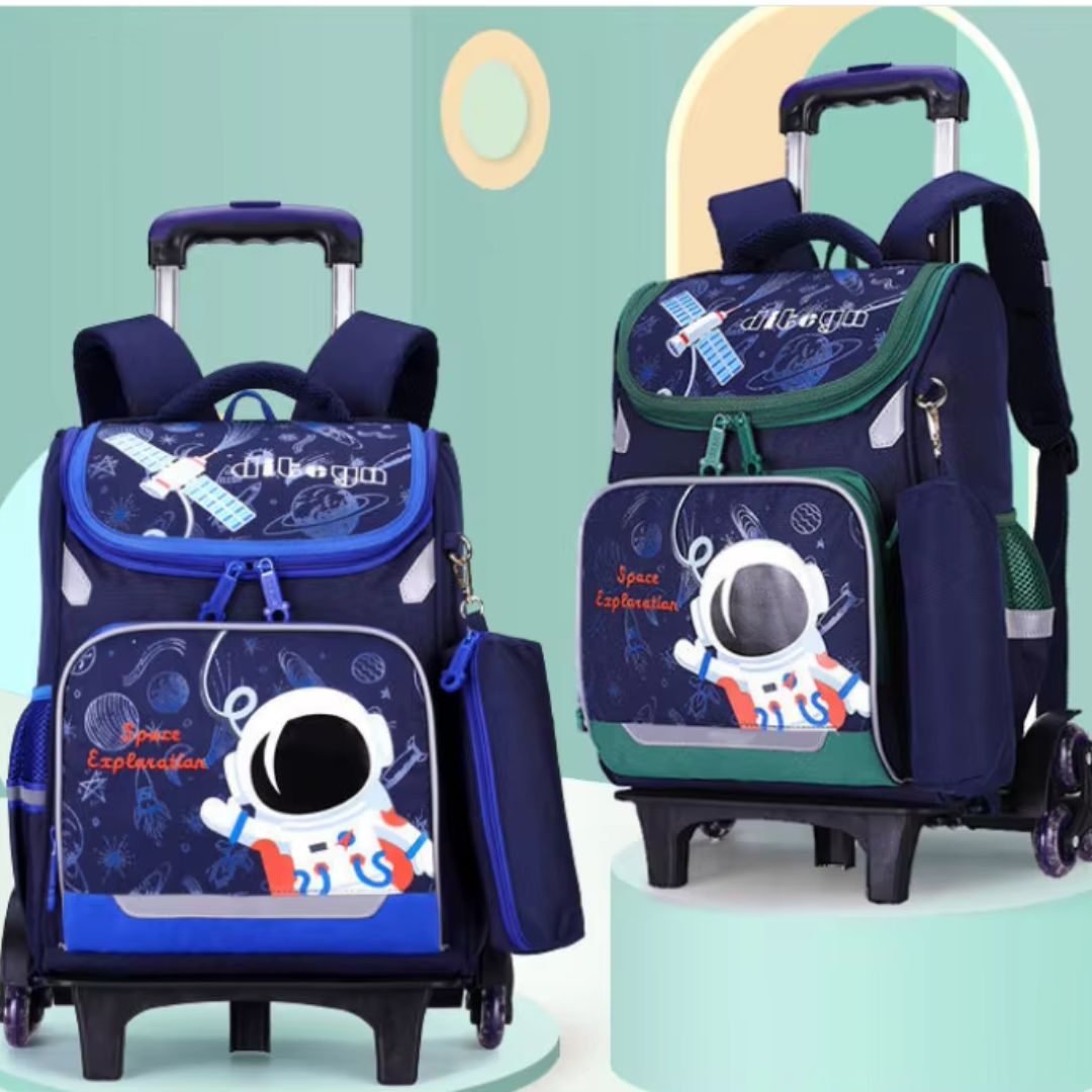 MOCHILA ASTRONAUTA OFICIO CON 2 RUEDAS