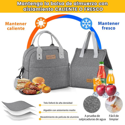 COMBO 2 LONCHERAS TÉRMICAS