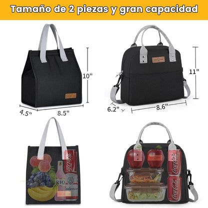 COMBO 2 LONCHERAS TÉRMICAS