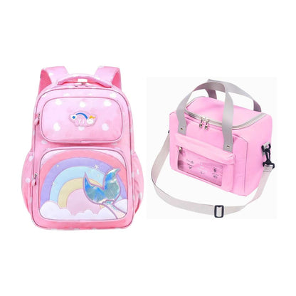 MOCHILA COLA SIRENA CON LONCHERA