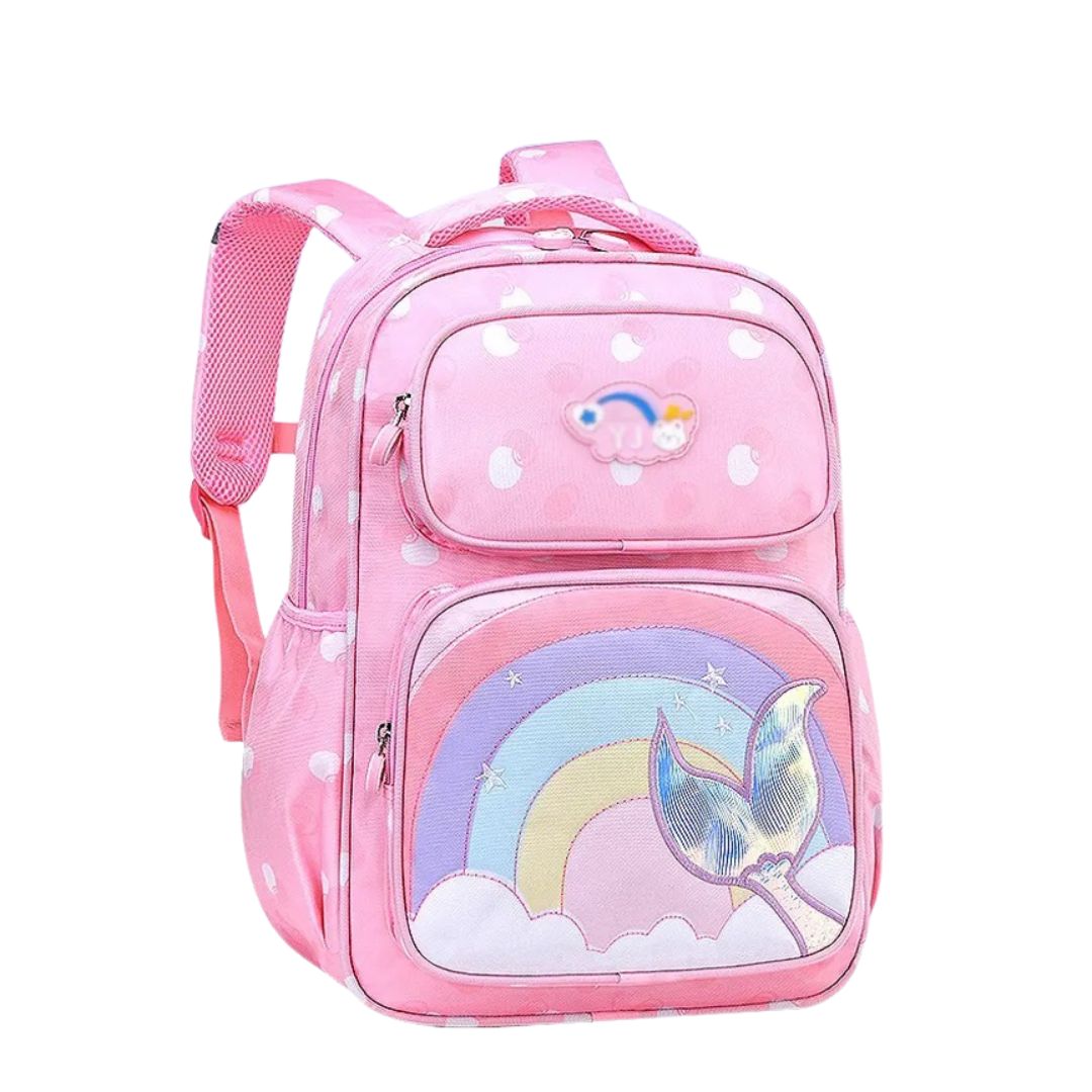 MOCHILA COLA SIRENA CON LONCHERA