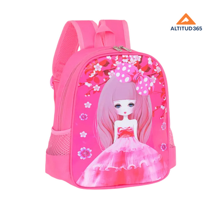 MOCHILA PRINCESA TAMAÑO A4