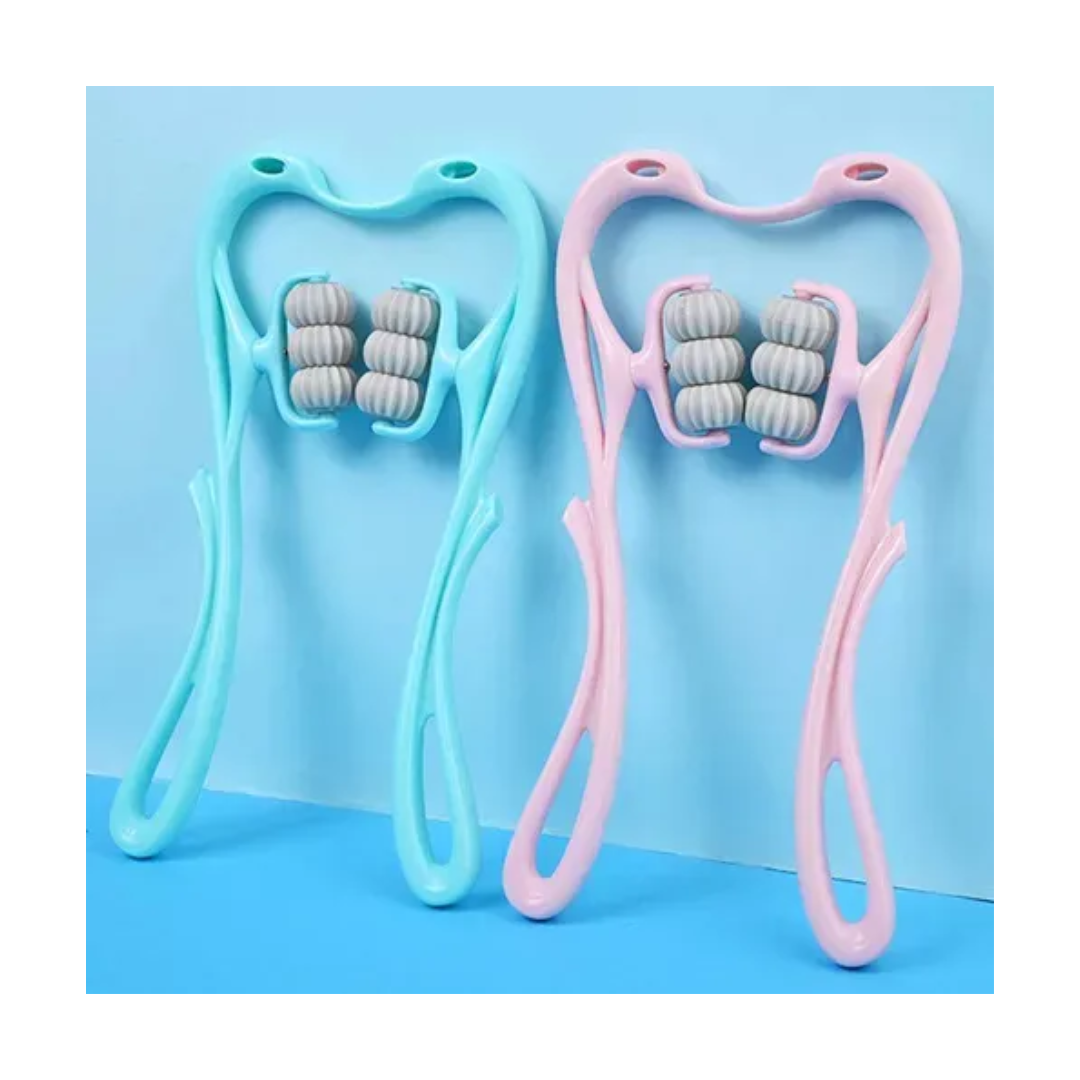 Masajeador de Cuello 360° - Terapia de Puntos de Presión y Relax Profundo