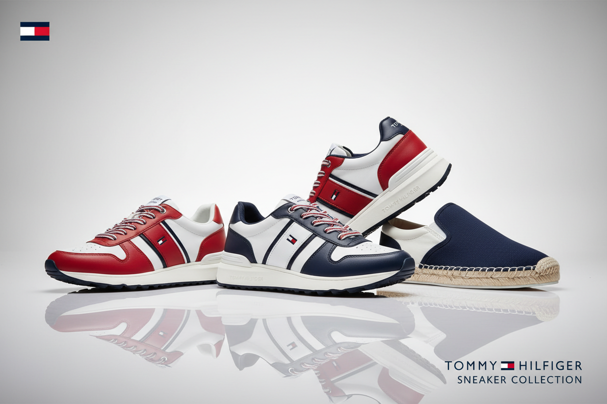 necesito una imagen para mi coleccion de zapatillas tommy hilfiger 